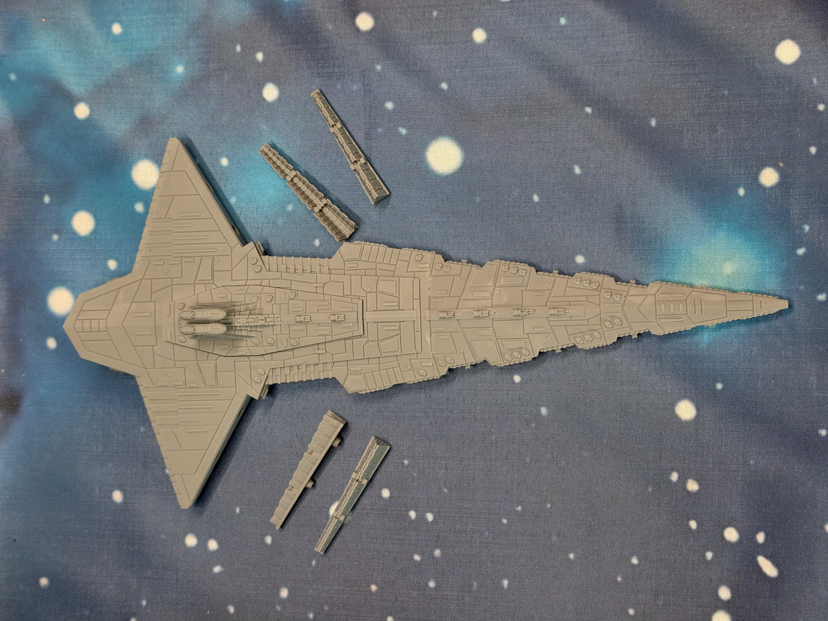 Maelstorm-Class Battlecruiser physical 3D printed starship