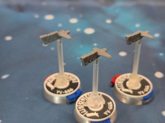 Imperial YV-666 19mm resin spacecraft miniature