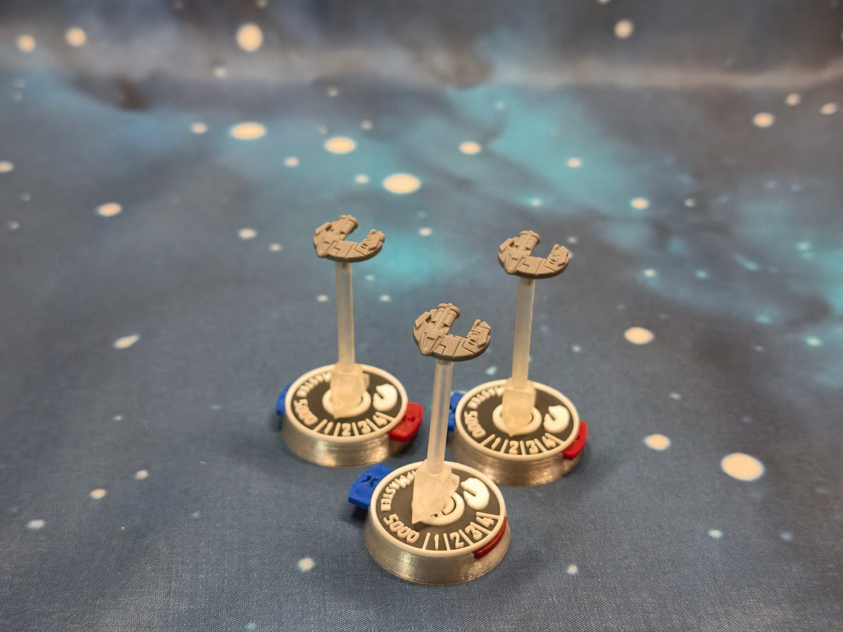 Imperial JumpMaster 5000 – 3pcs - Compatible with Star Wars Armada scale games