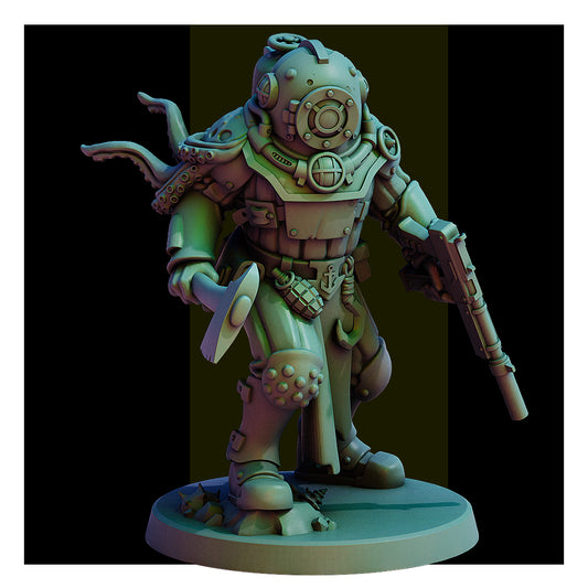 Apostate Naval Ravagers by Red Pilgrim Miniature