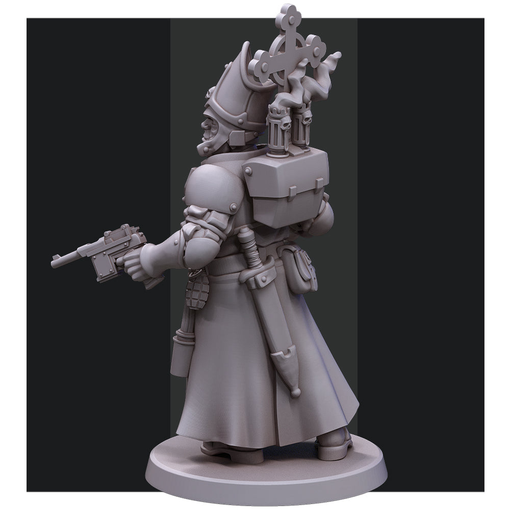 Pontifical Guard by Red Pilgrim Miniature - 3D printed Grimdark Miniature