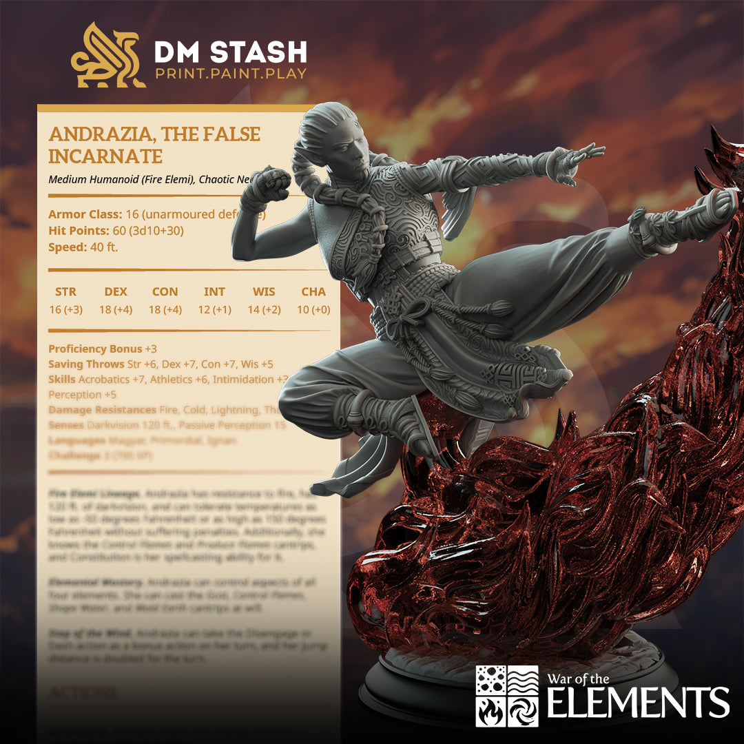 DM Stash : War of the Elements - Full Board and Tabletop game