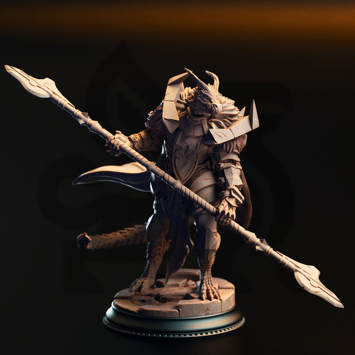 Silver Dragonborn Paladin - Apokris the Resolute | DM Stash | D&D