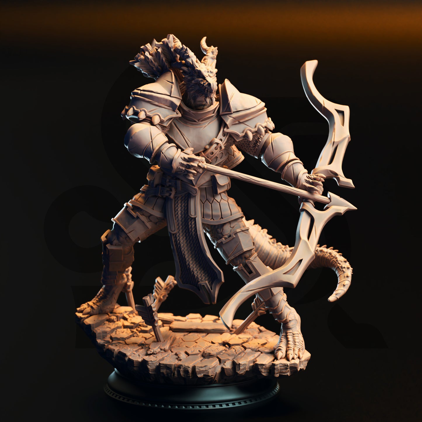 Squad of Silver Dragonborn Knights - Azmordion's Chosen | DM Stash | D&D
