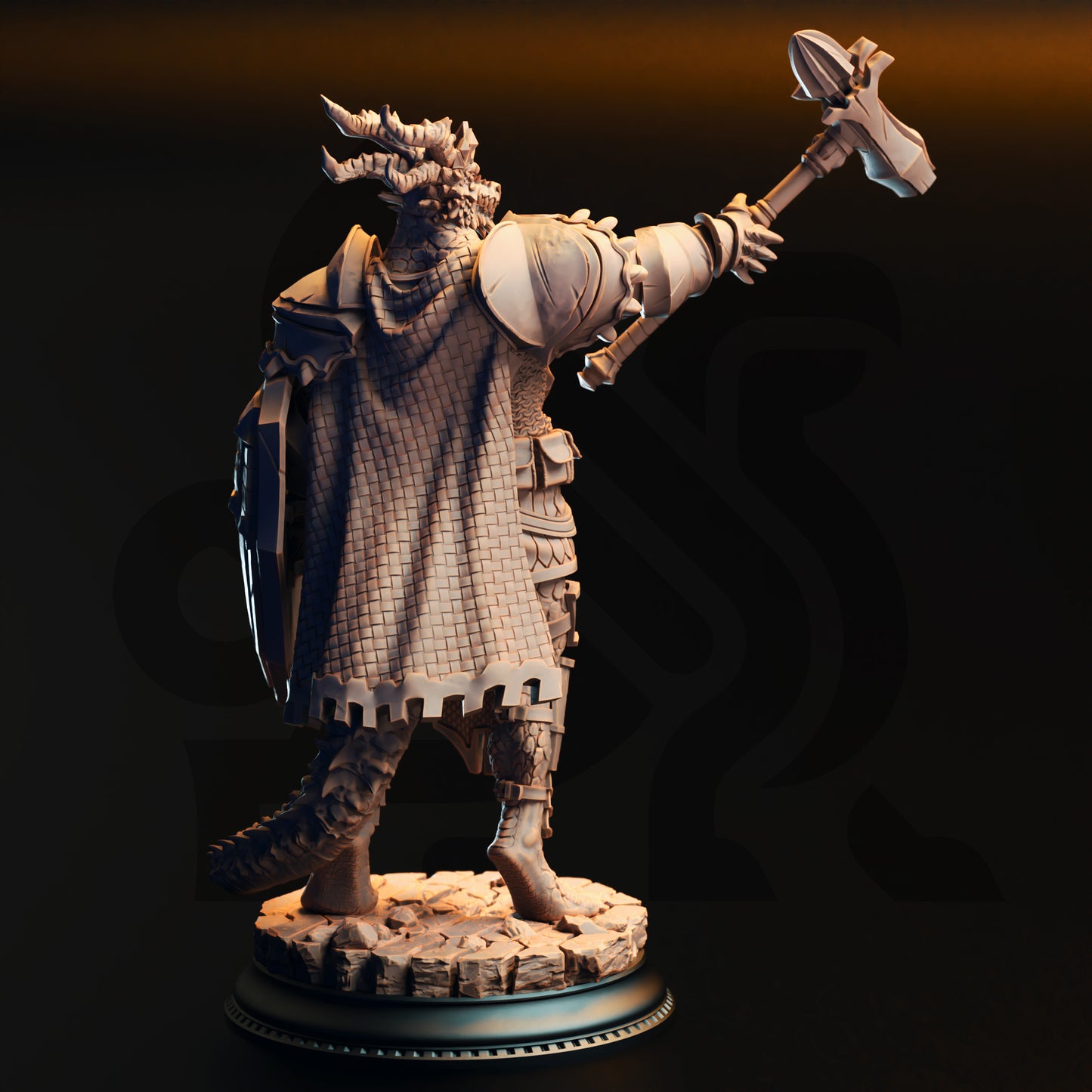 Squad of Silver Dragonborn Knights - Azmordion's Chosen | DM Stash | D&D