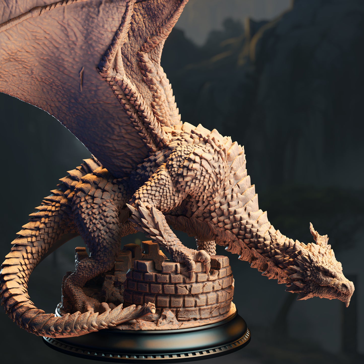 Adult Silver Dragon - Azmordion the Ever-Prideful | DM Stash | D&D