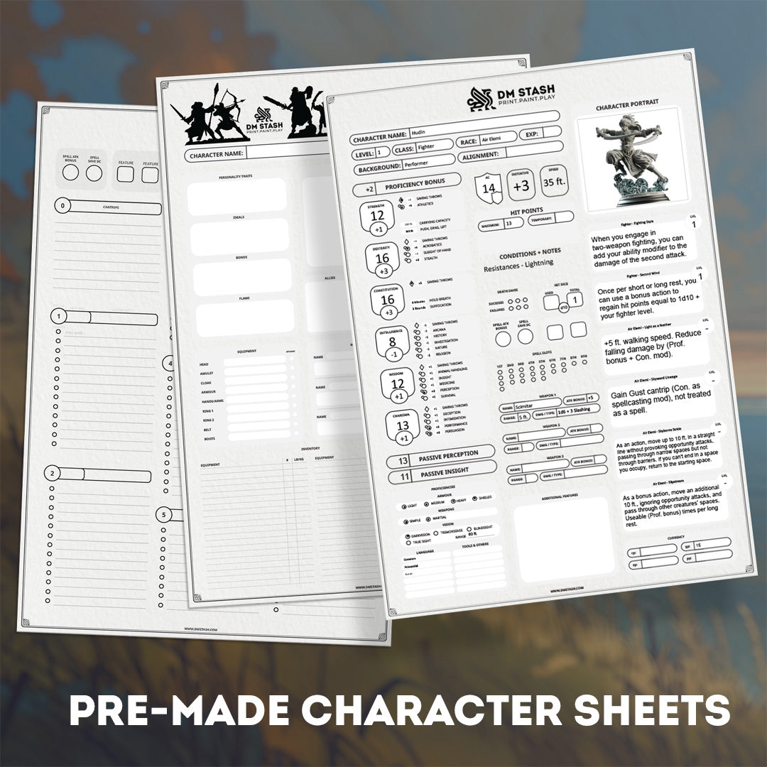 DM Stash : War of the Elements - Full Board and Tabletop game