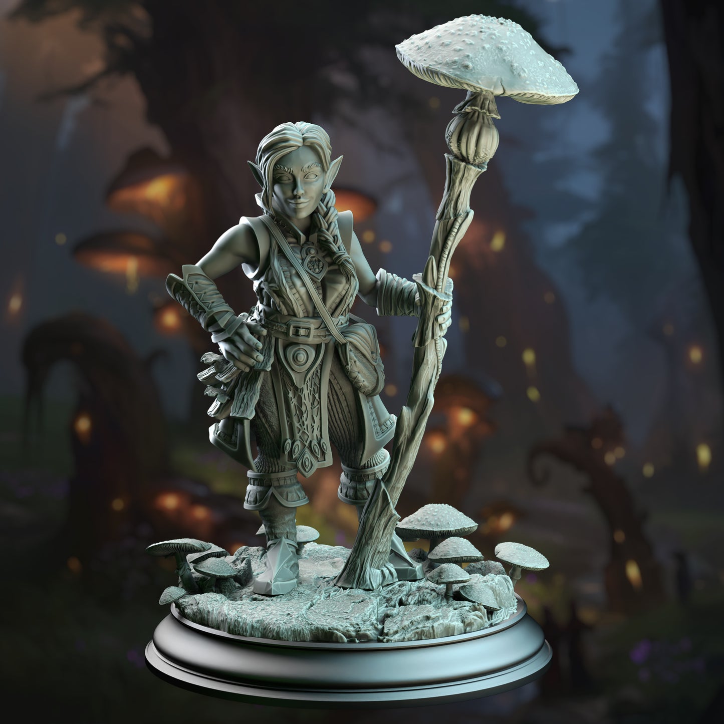 Halfling Druid of Spores - Cordelia | DM Stash | D&D