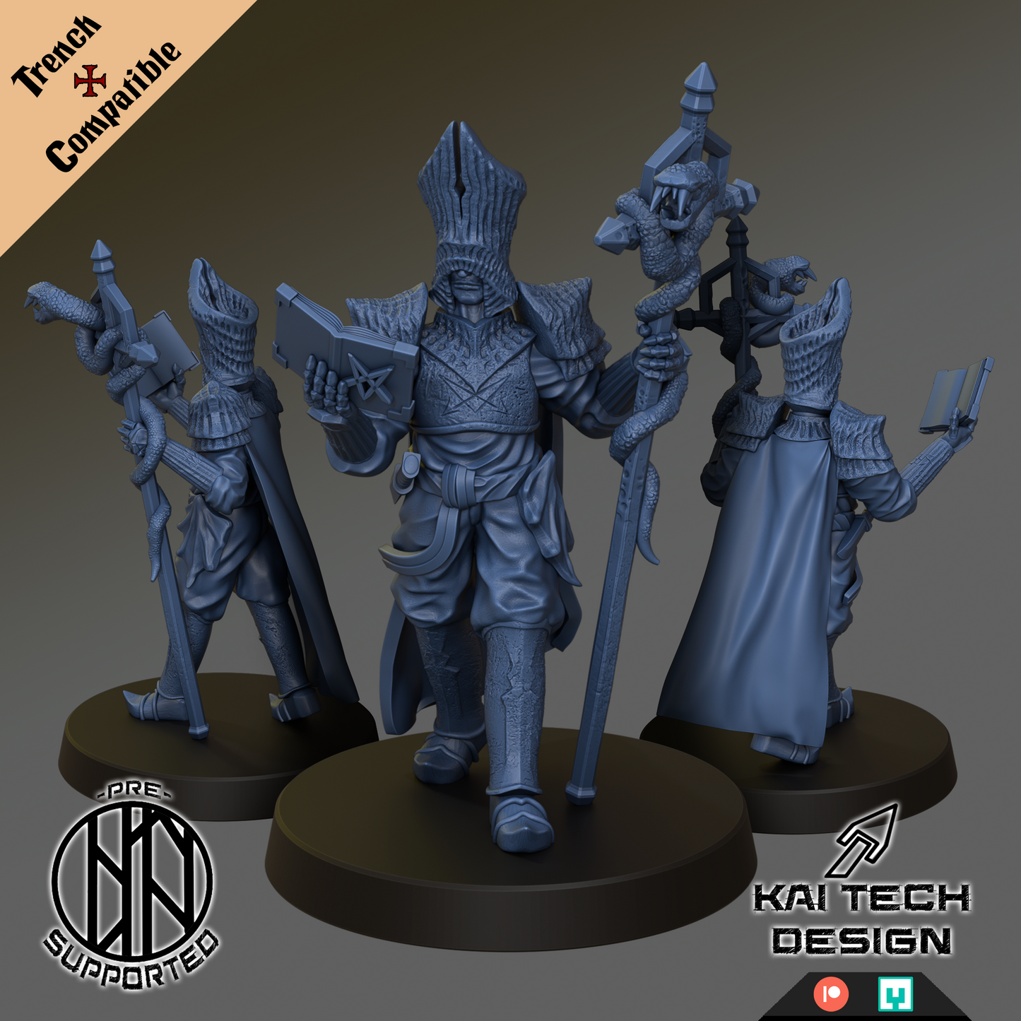 Trench Crusade - Heretics War Band | Kai Tech | Trench Crusade compatible