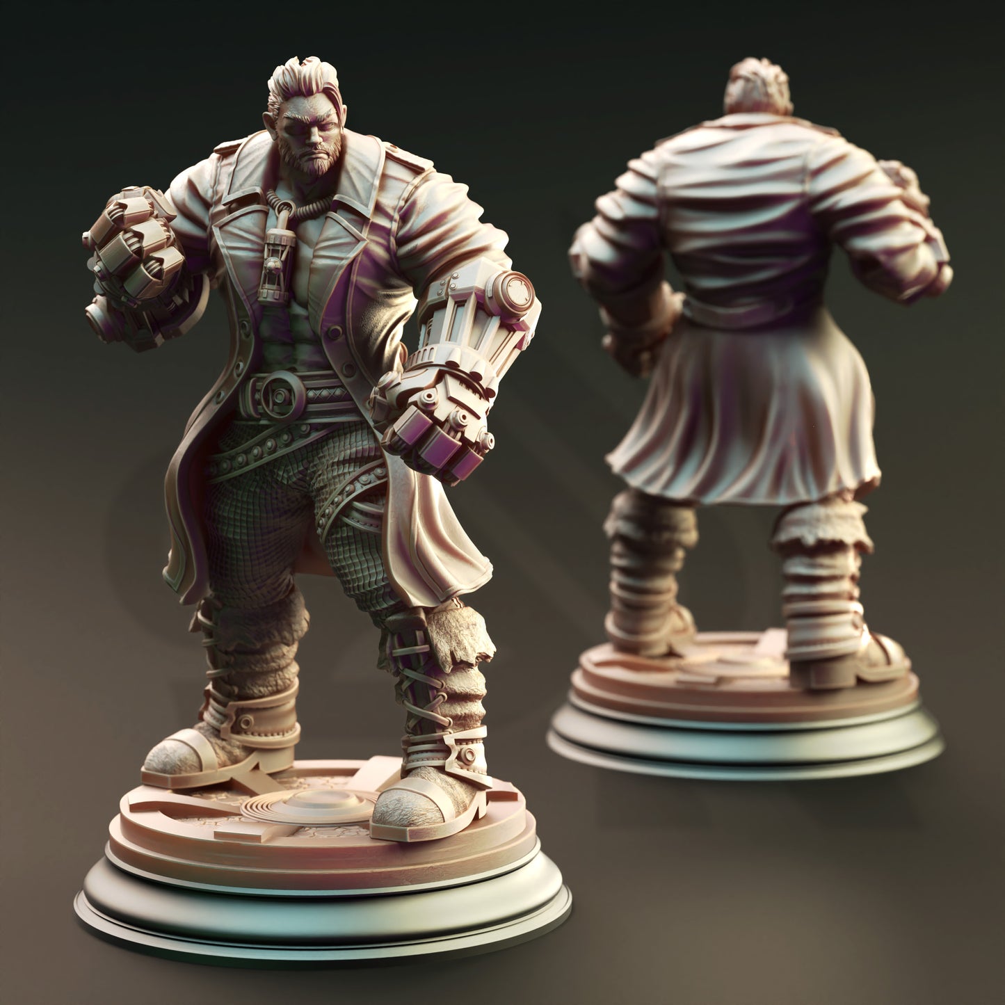 Human Artificer Brawler - Derek Matthews | DM Stash | D&D