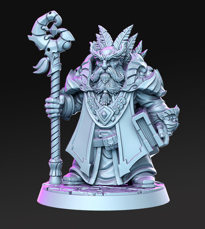 Draloth the dwarf druid