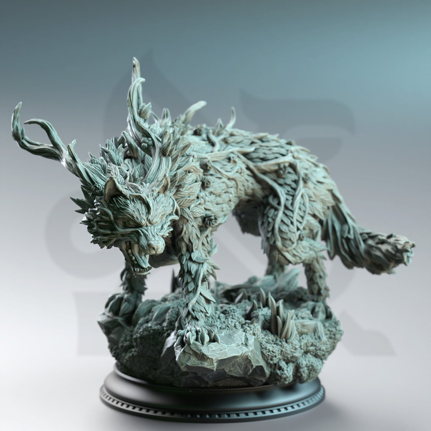 Direwolf of the Fey - Faenror the Fey Touched | DM Stash | D&D