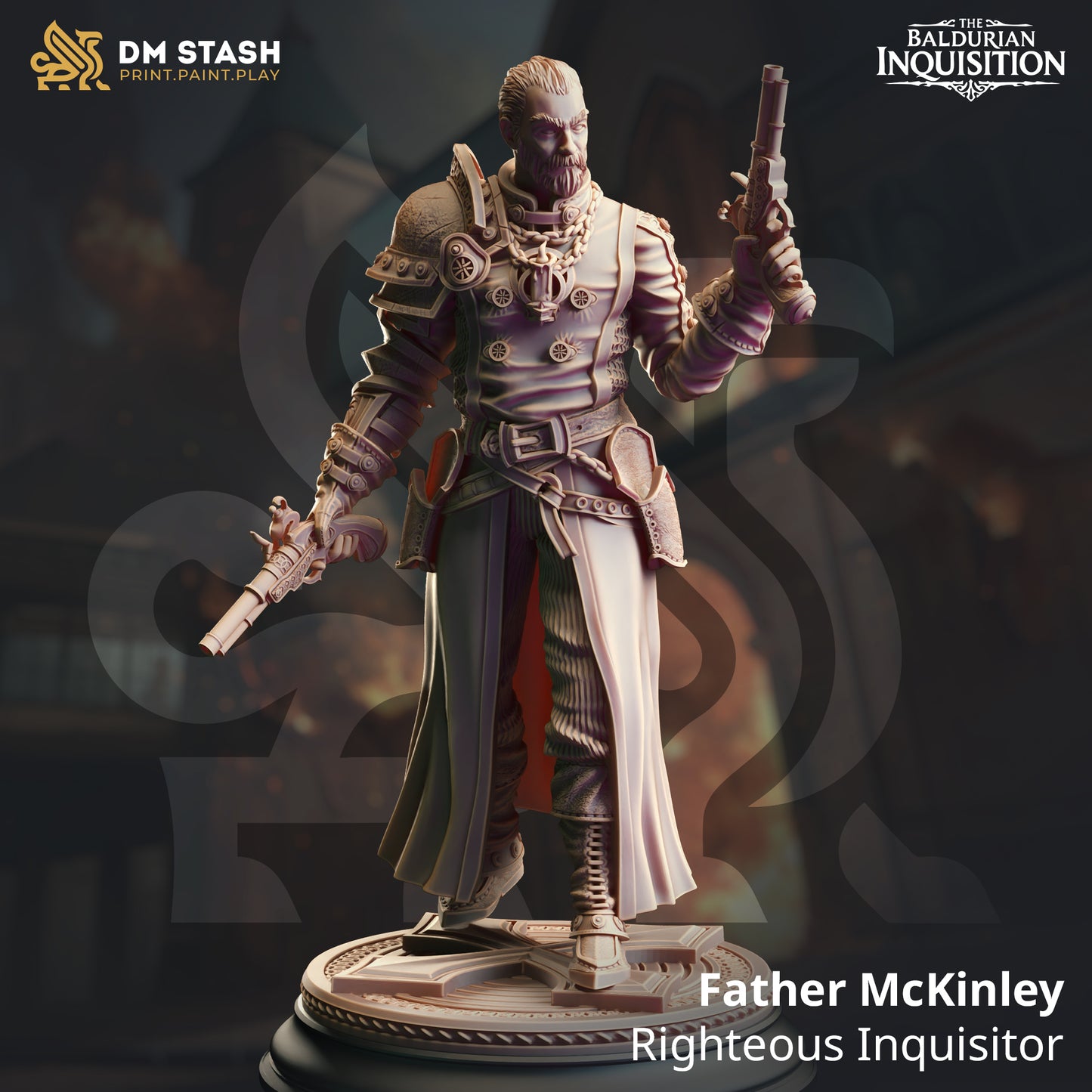 Righteous Priest Gunslinger - Father McKinley | DM Stash | D&D