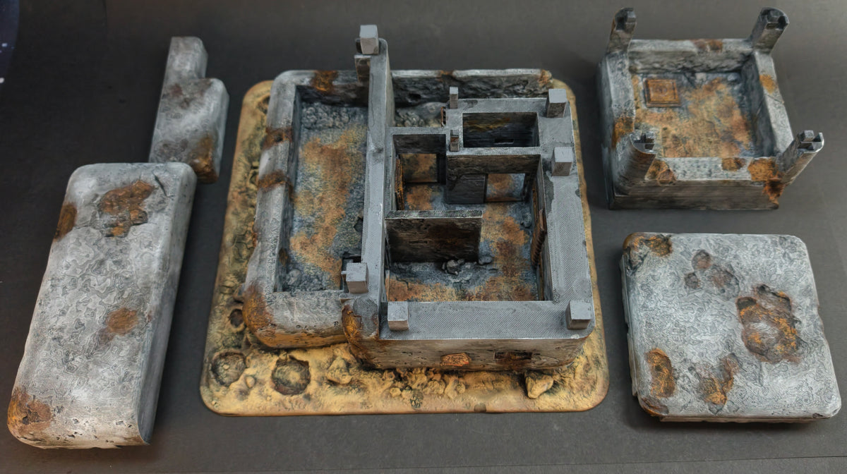 Trench Big Bunker - 28mm/32mm Wargaming Terrain