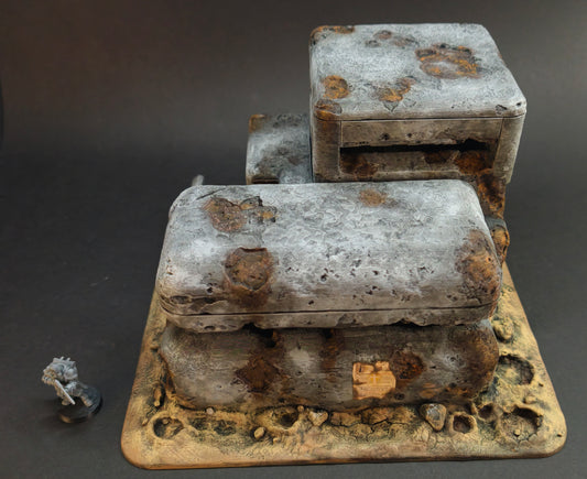 Trench Big Bunker - 28mm/32mm Wargaming Terrain