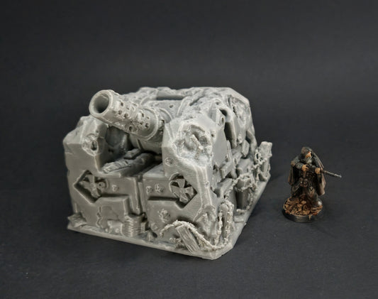 The Front Line Ruined Bunkers - 28mm/32mm Wargaming Terrain
