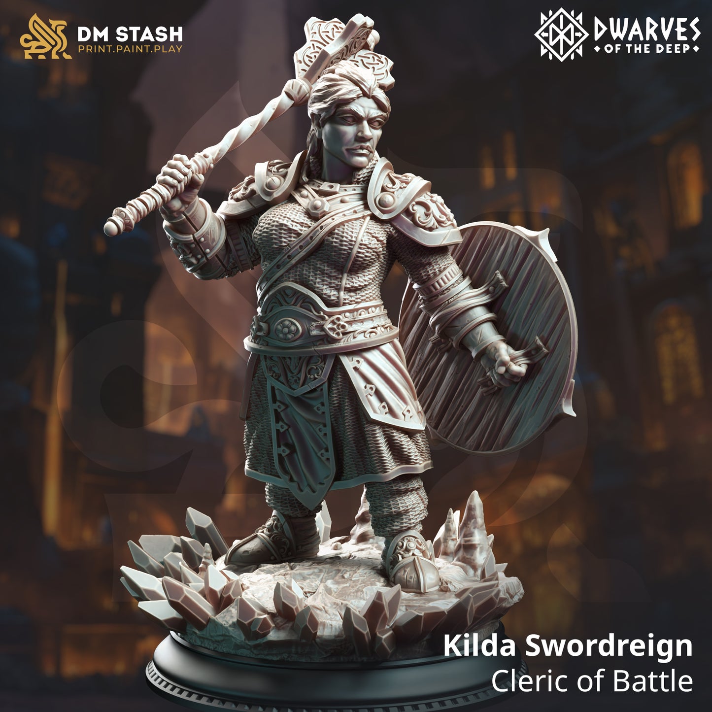 DM Stash : Dwarves of the Deep - Full Board and Tabletop game