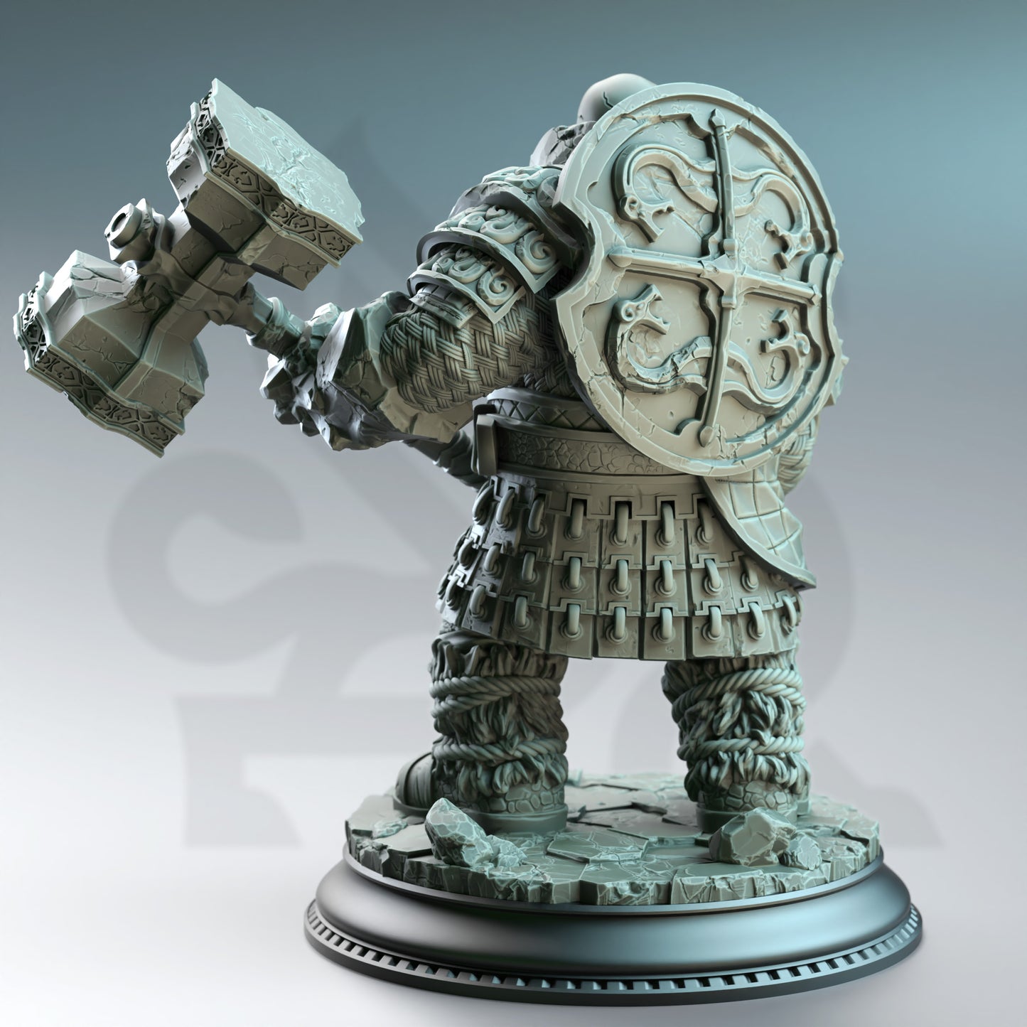 Earth Genasi Dwarf Cleric - Kilroy of Voksnja | DM Stash | D&D