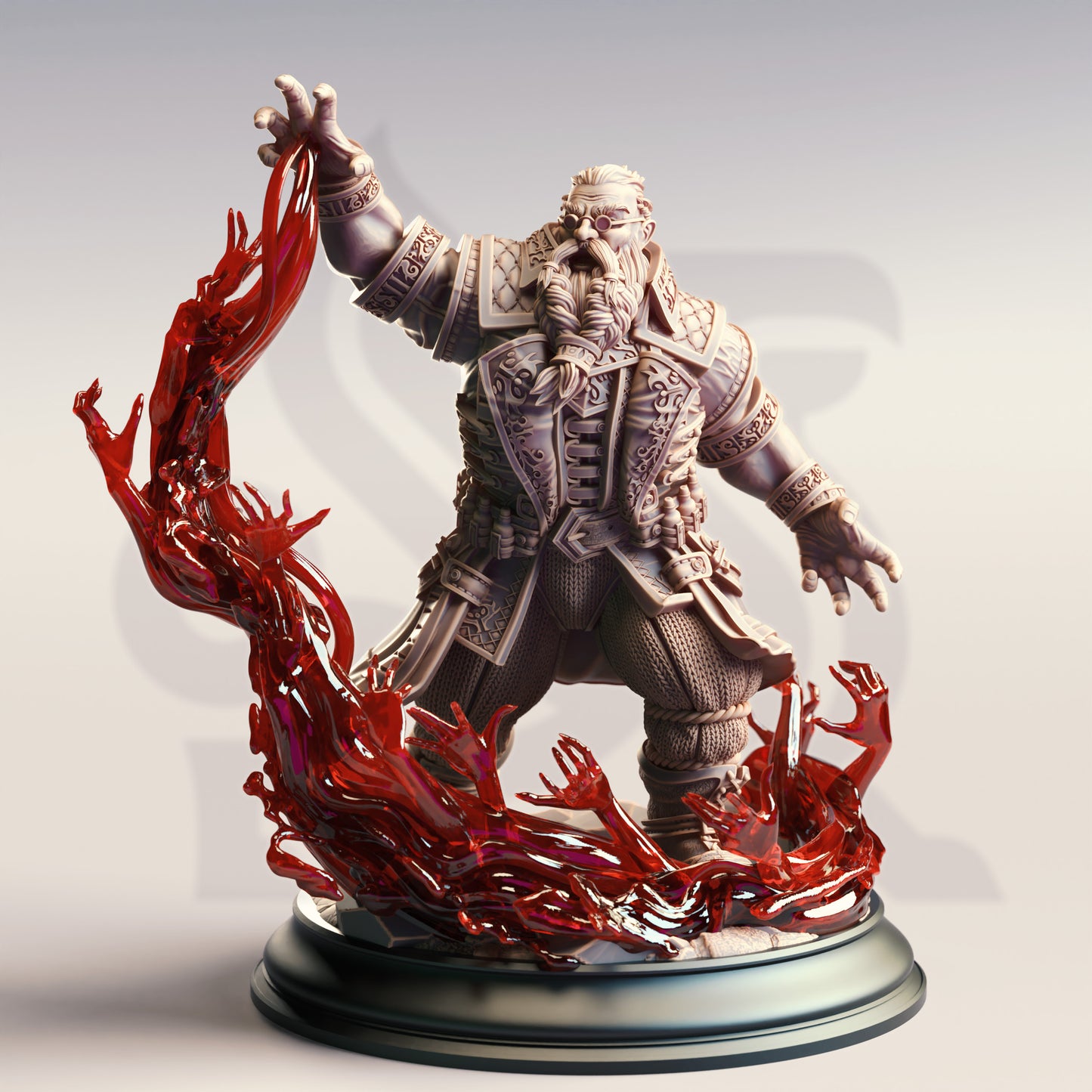 Dwarf Blood Mage - Korgrin Bloodstone | DM Stash | D&D