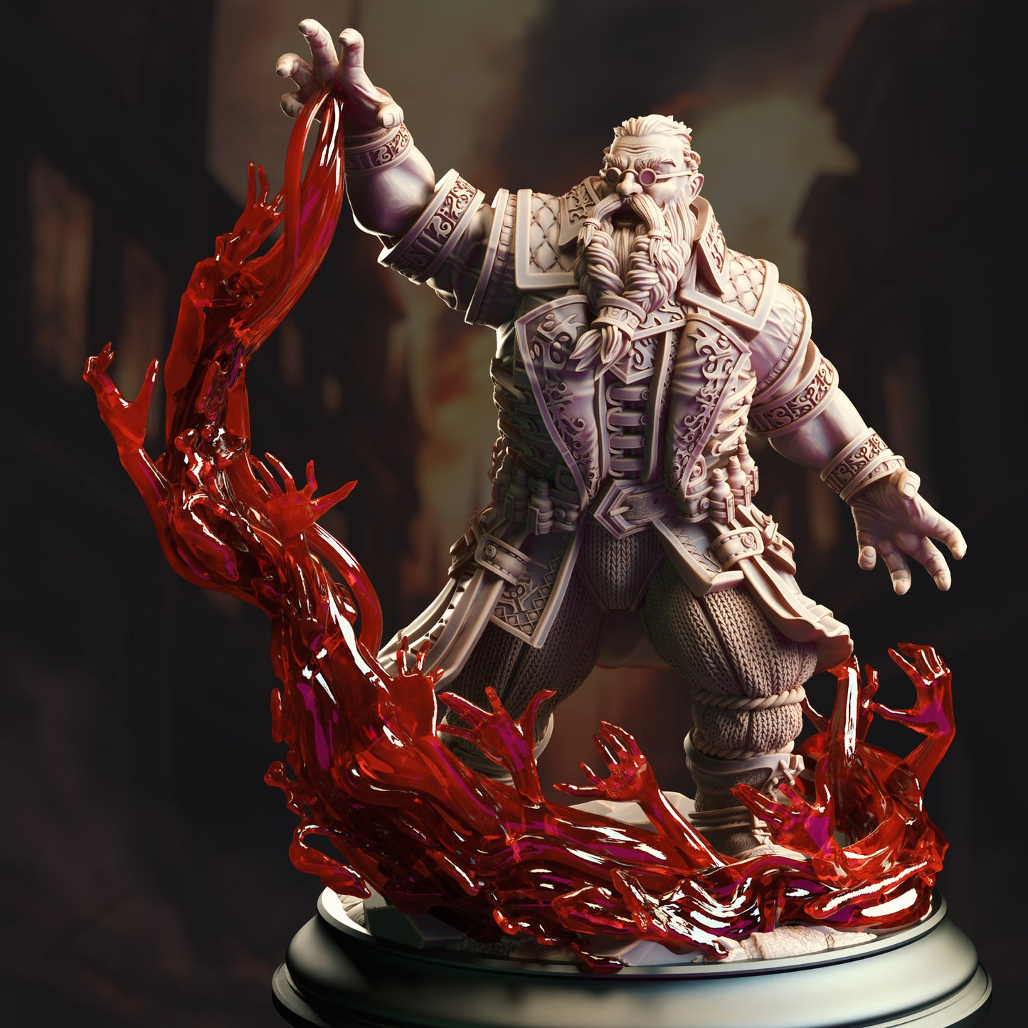 Dwarf Blood Mage - Korgrin Bloodstone | DM Stash | D&D