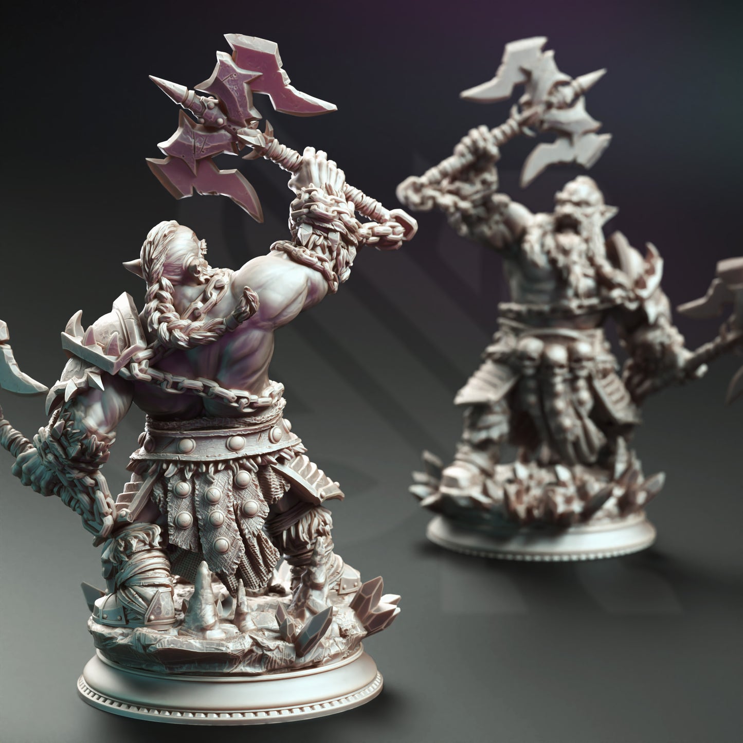 Dark Dwarf Berserker Barbarian - Korthart the Hateful Heart | DM Stash | D&D