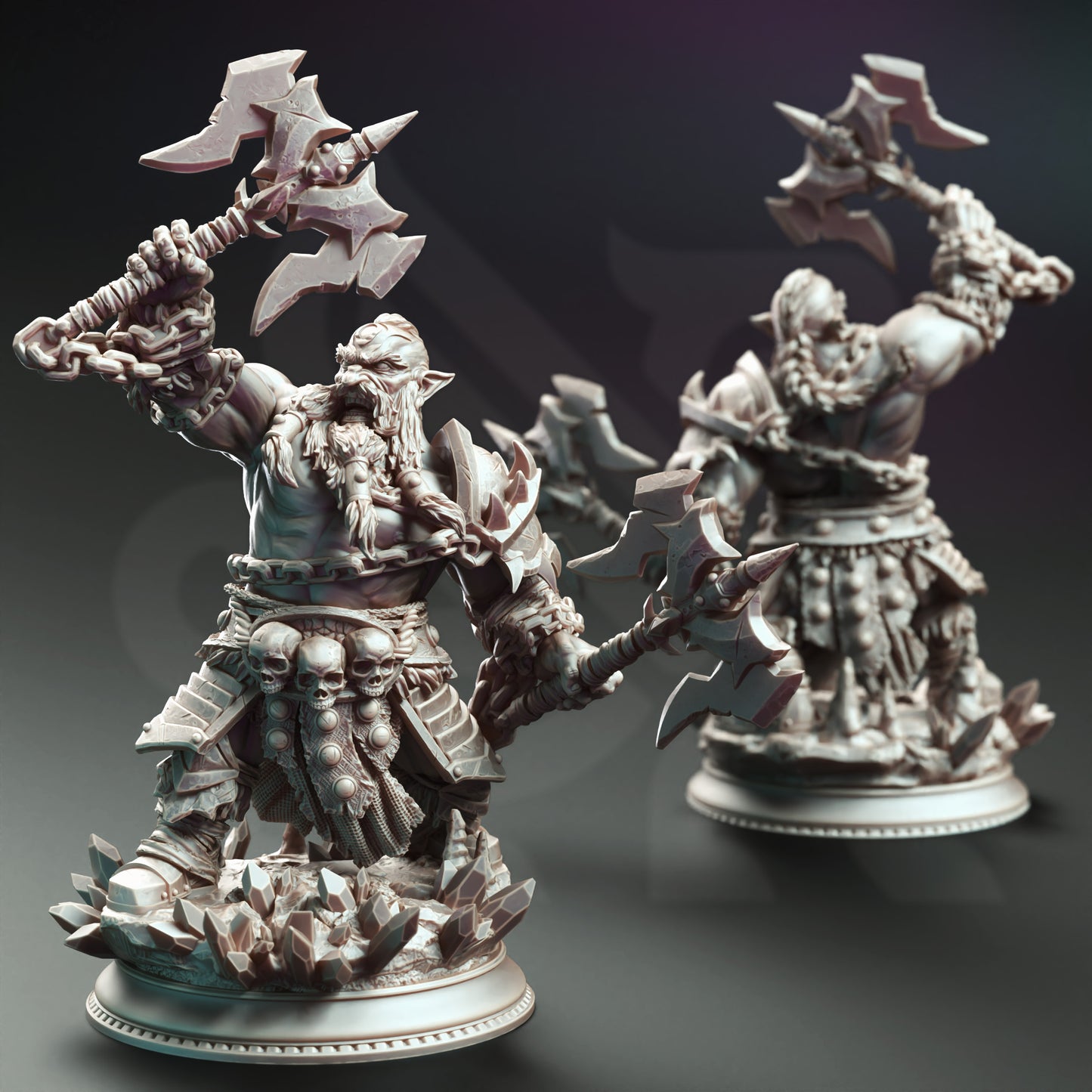 Dark Dwarf Berserker Barbarian - Korthart the Hateful Heart | DM Stash | D&D