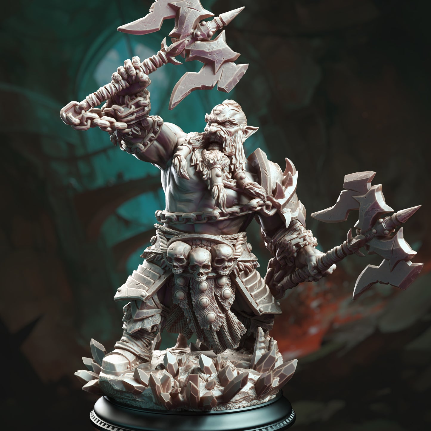 Dark Dwarf Berserker Barbarian - Korthart the Hateful Heart | DM Stash | D&D