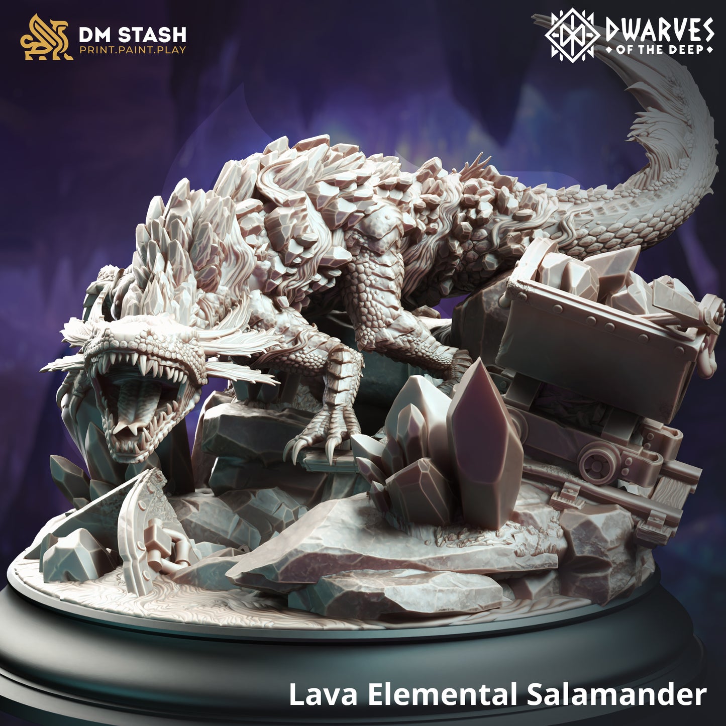 DM Stash : Dwarves of the Deep - Full Board and Tabletop game