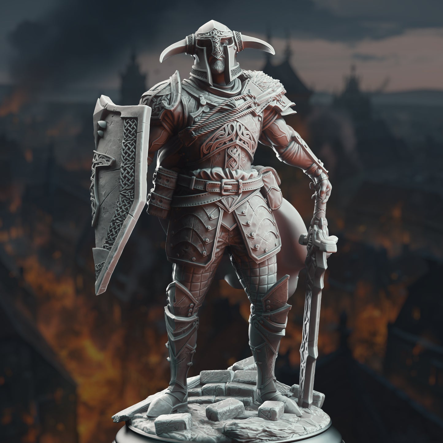 Nordic Paladin of Nature's Wrath - Lizarin | DM Stash | D&D