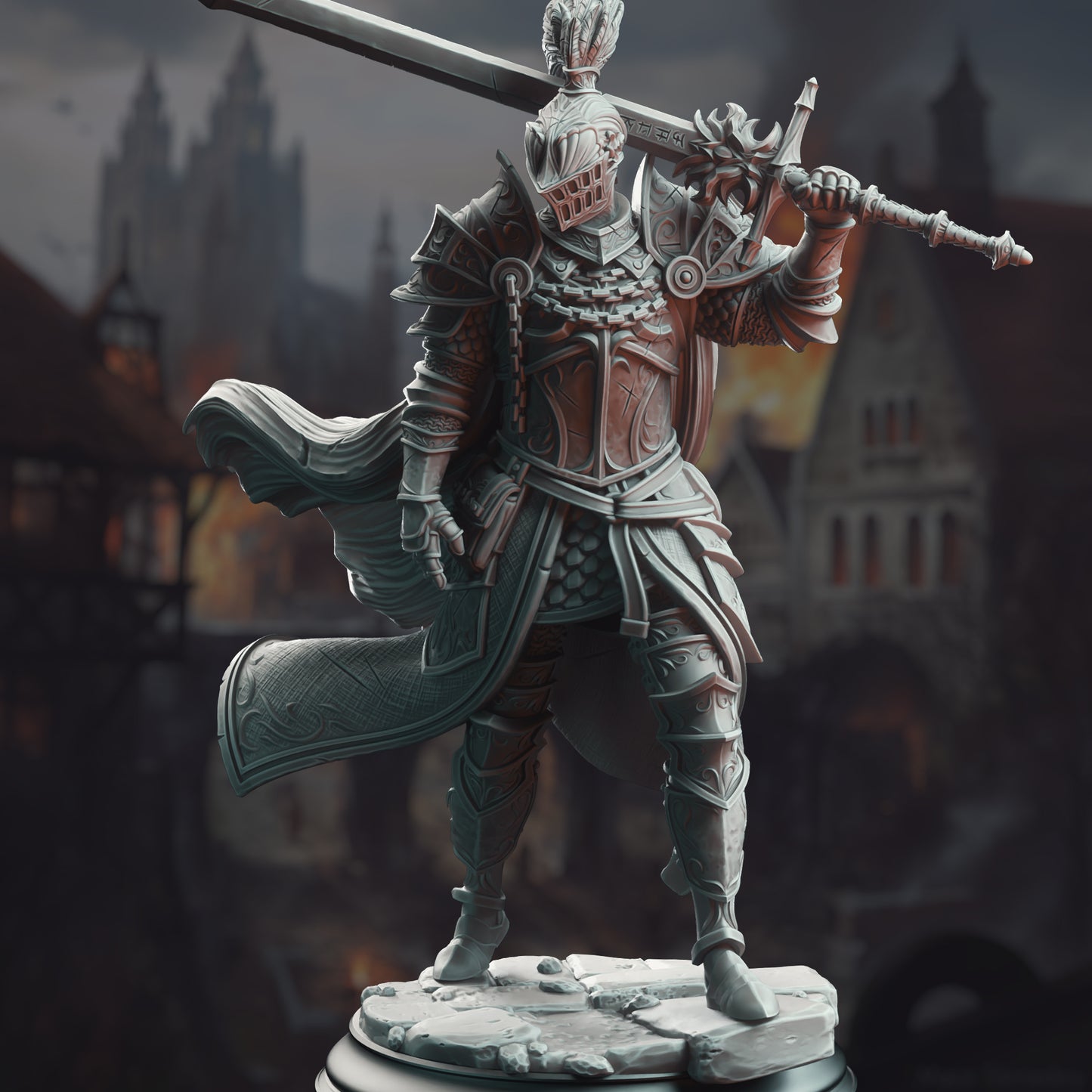 Knight of the Dusk - Lothar the Black | DM Stash | D&D