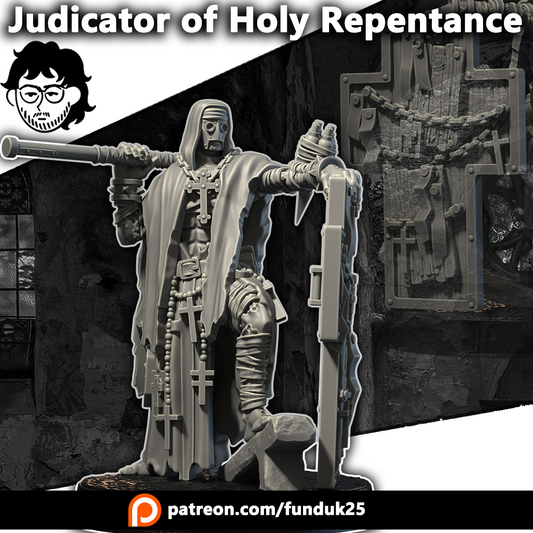 Judicator of Holy Repentance - compatible with Trench Crusade scale games