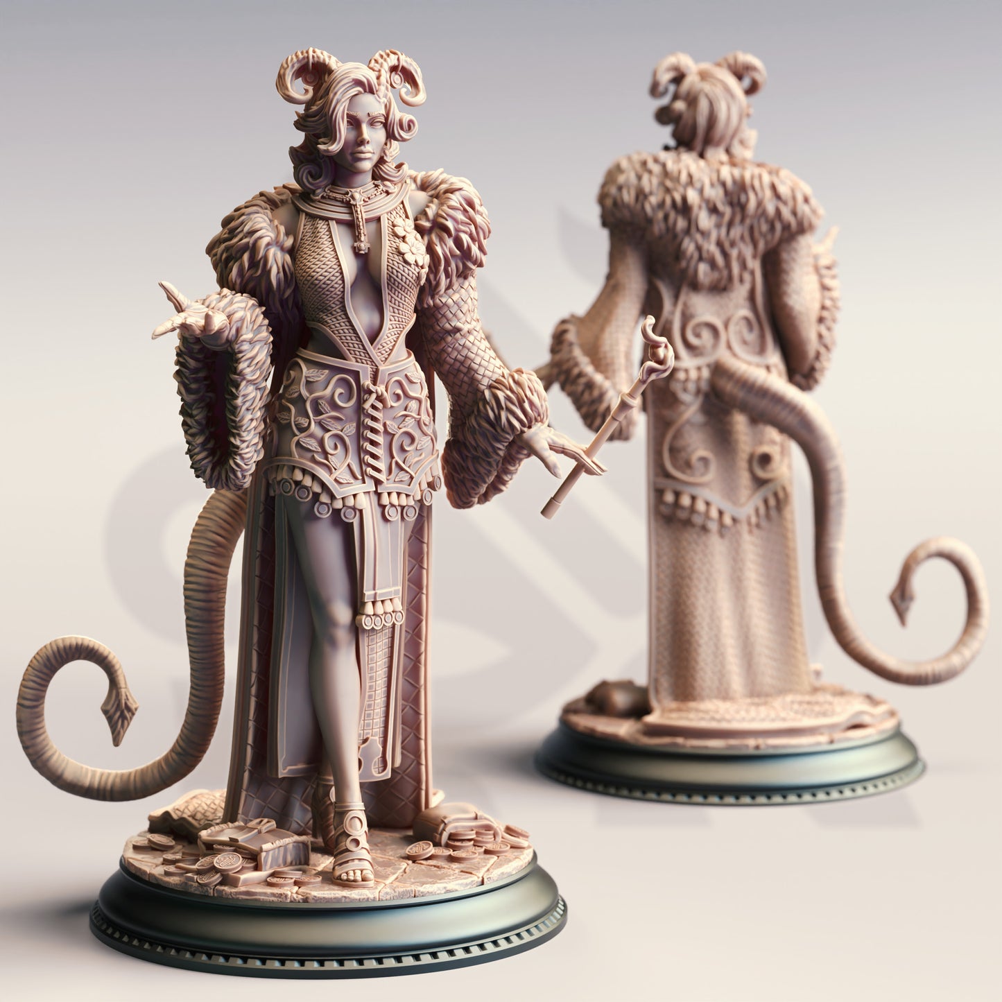 Tiefling Alluring Sorceress - Madame Octavia | DM Stash | D&D