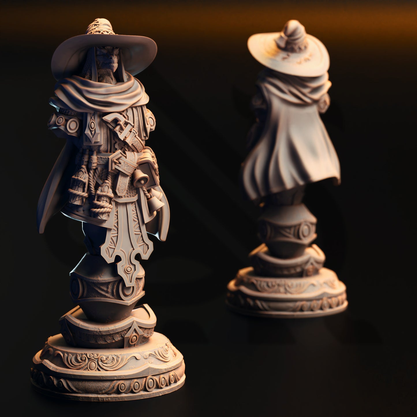 BUST Silver Dragonborn Sorcerer - Ozmandi Starborn | DM Stash | D&D