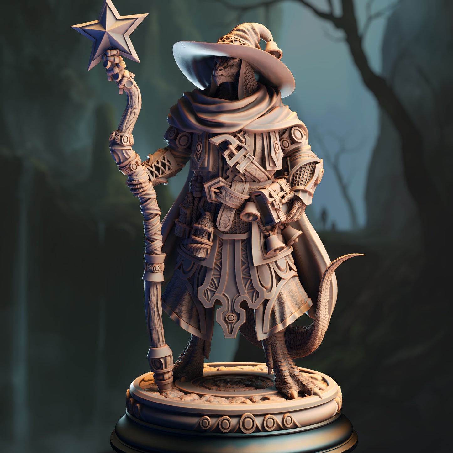 Silver Dragonborn Sorcerer - Ozmandi Starborn | DM Stash | D&D