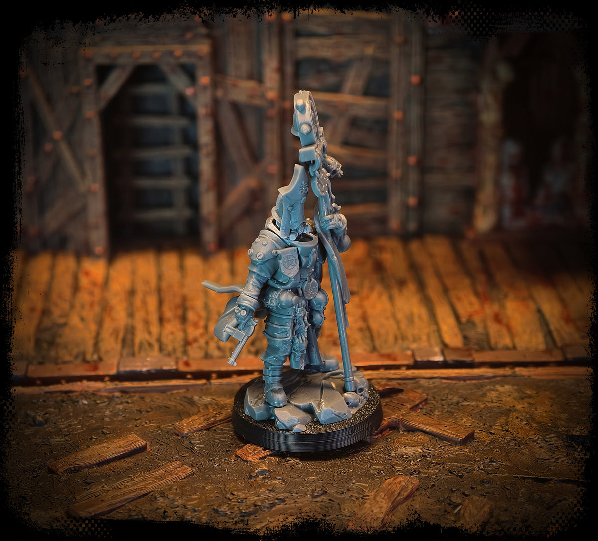 Abyssal Fleet Priest resin miniature additional product view