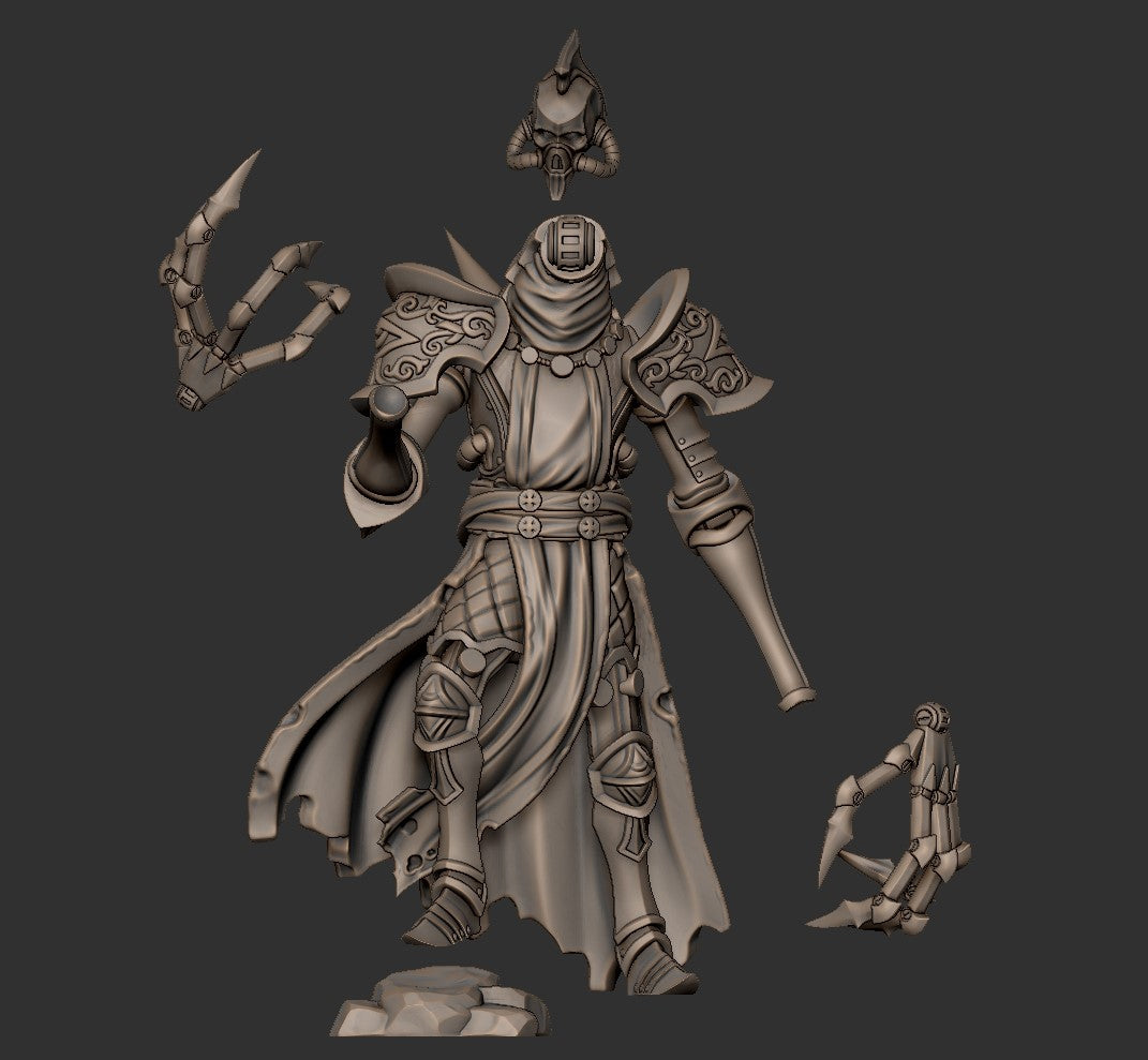 Warlock of Greed by Dimomodel - Compatible with Trench Crusade style games