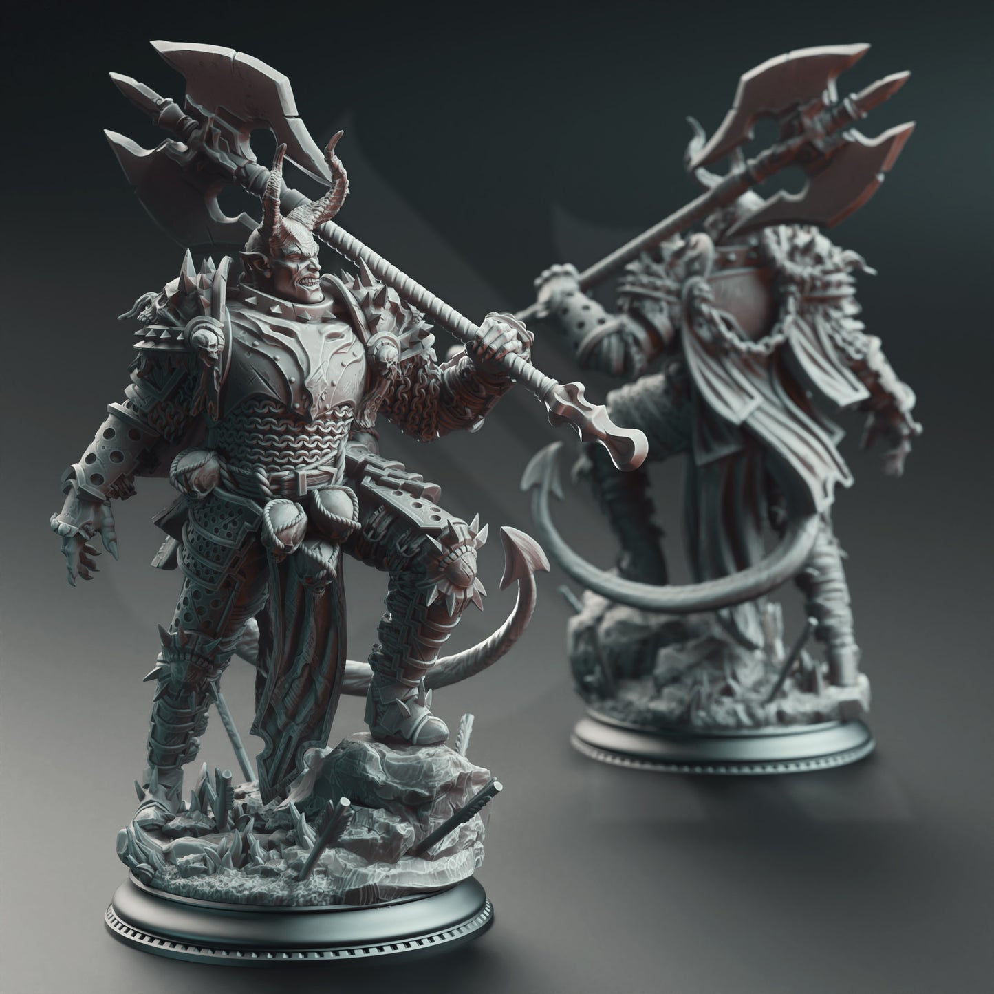 Knight of the Hells - Skorn Skullsplitter | DM Stash | D&D