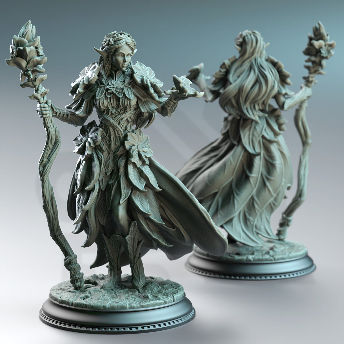 Feywalker Elf Druid - Synoria the Noble Hearted | DM Stash | D&D
