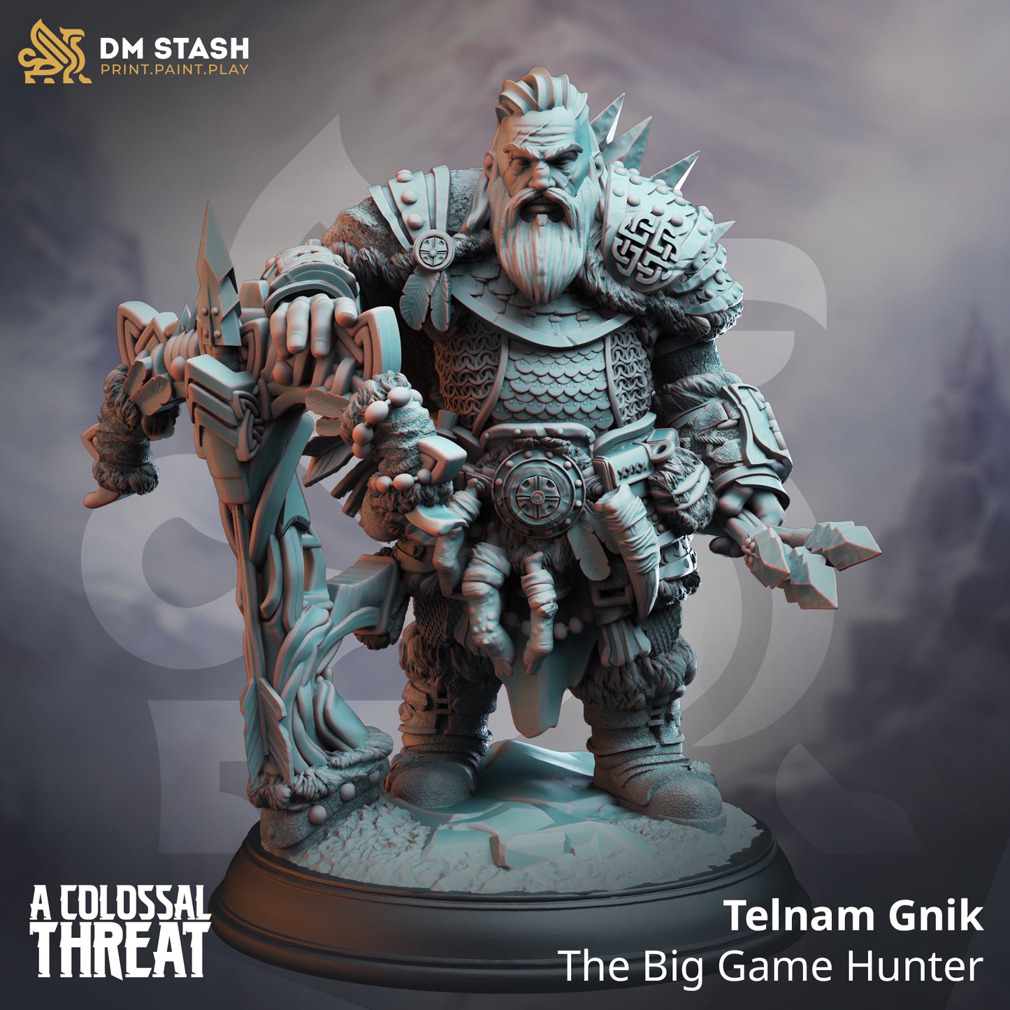 DM Stash : A Colossal Threat - Full Board and Tabletop game