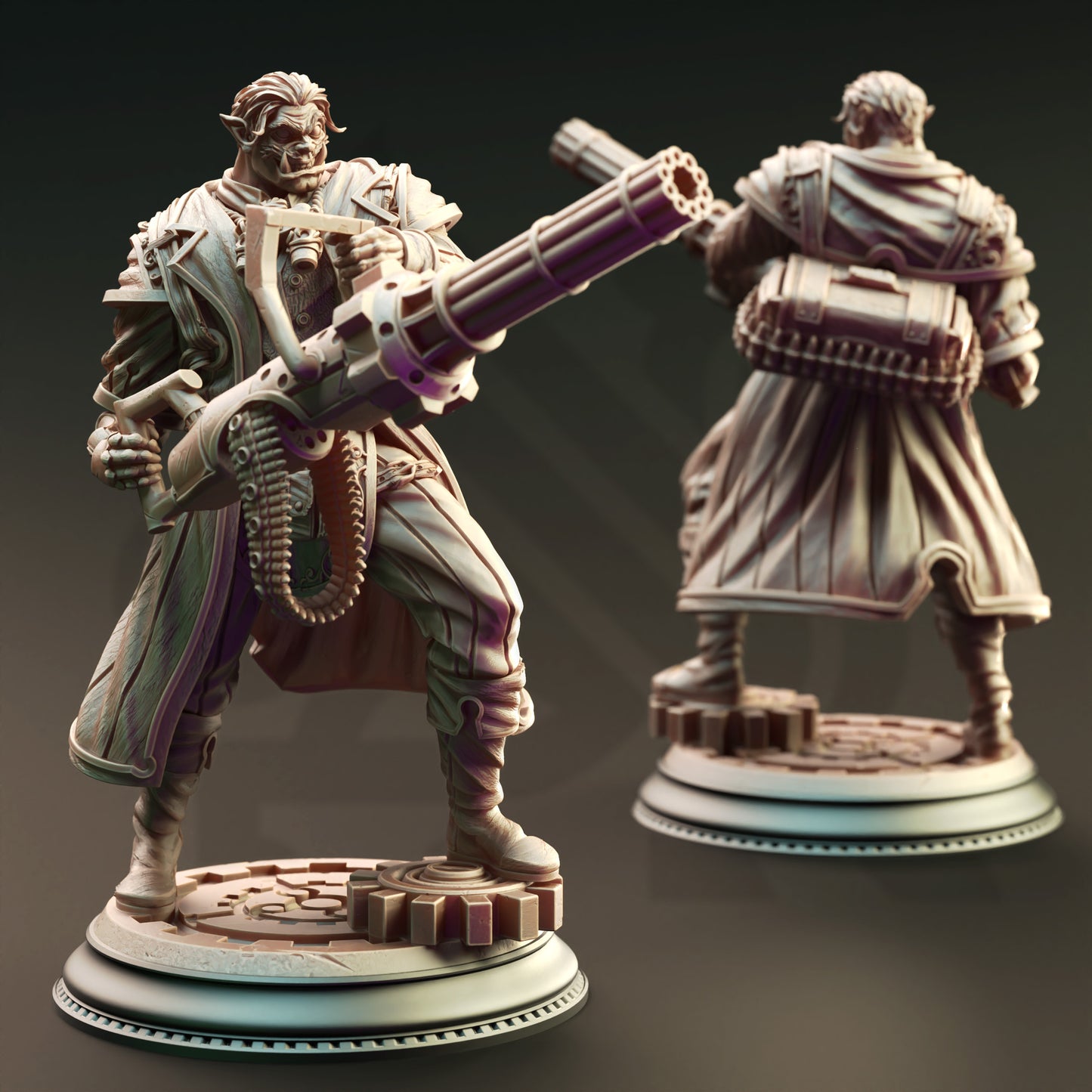 Dapper Half-Orc Artificer - Tomas Lumens | DM Stash | D&D