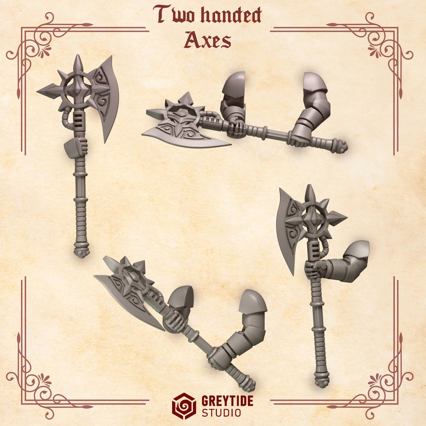 Crimson Lords Melee weapon sets