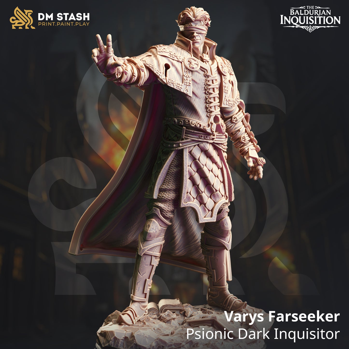 Half Elf Psionic - Varys Farseeker | DM Stash | D&D