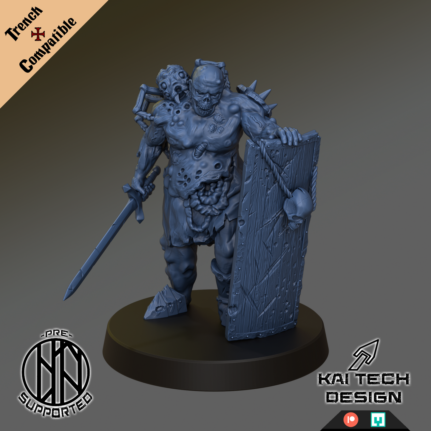 Trench Crusade - Black Grail War Band | Kai Tech | Trench Crusade compatible