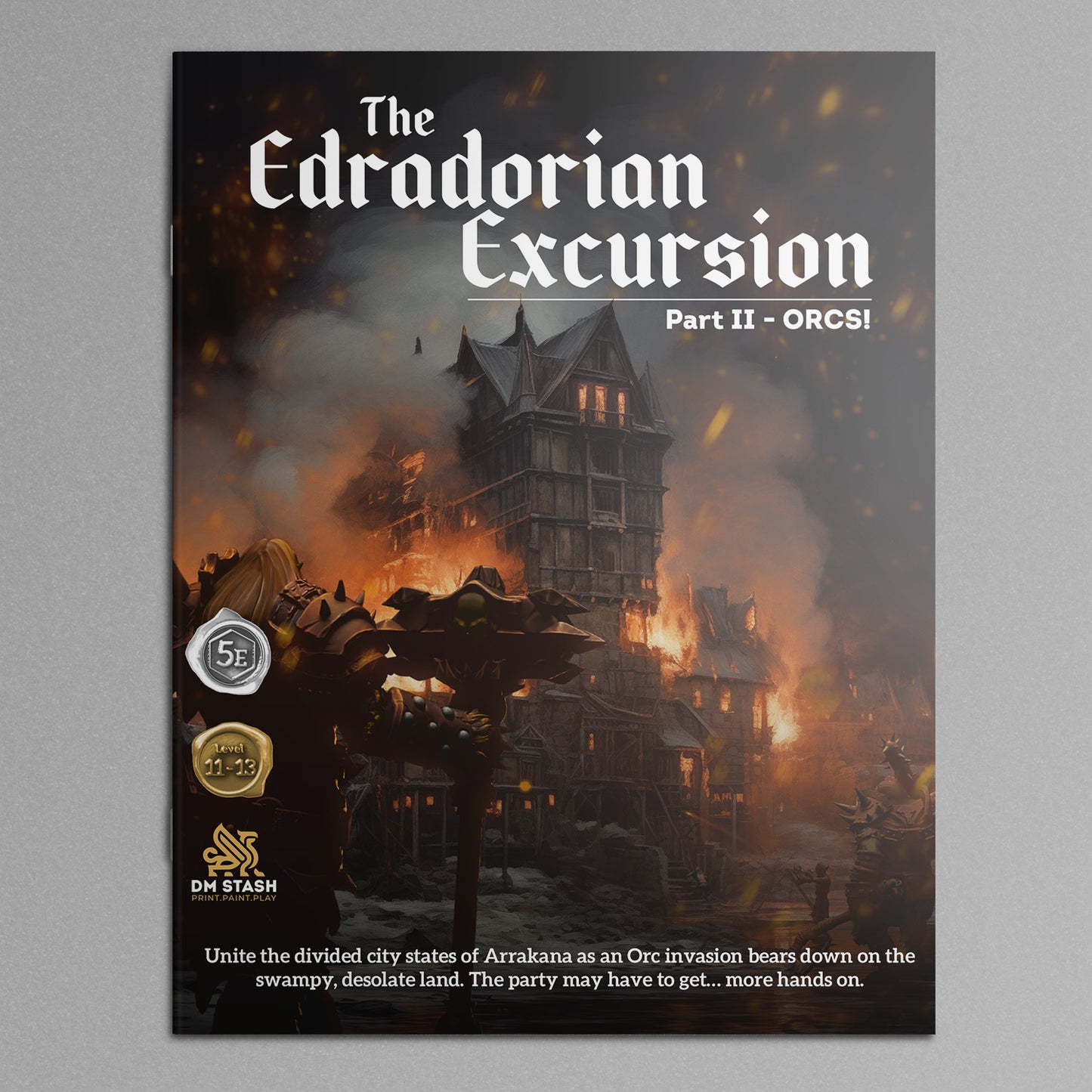 DM Stash : Orcish Incursion - Full Board and Tabletop game