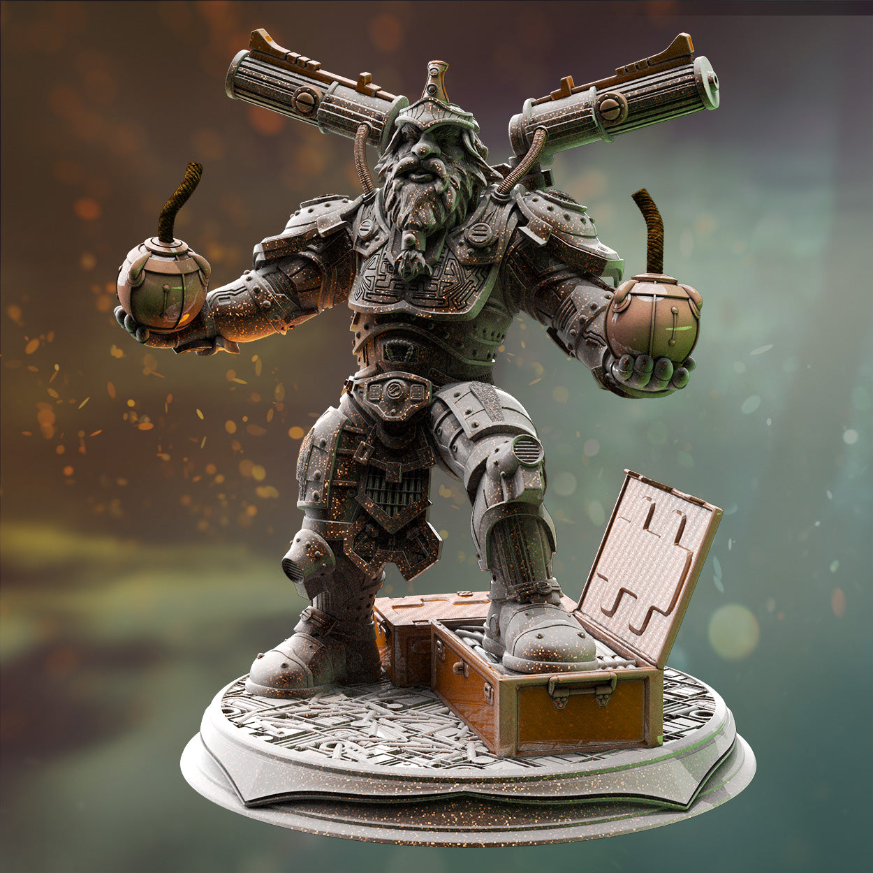 Dwarven Grenadier - Duktuk | DM Stash | D&D