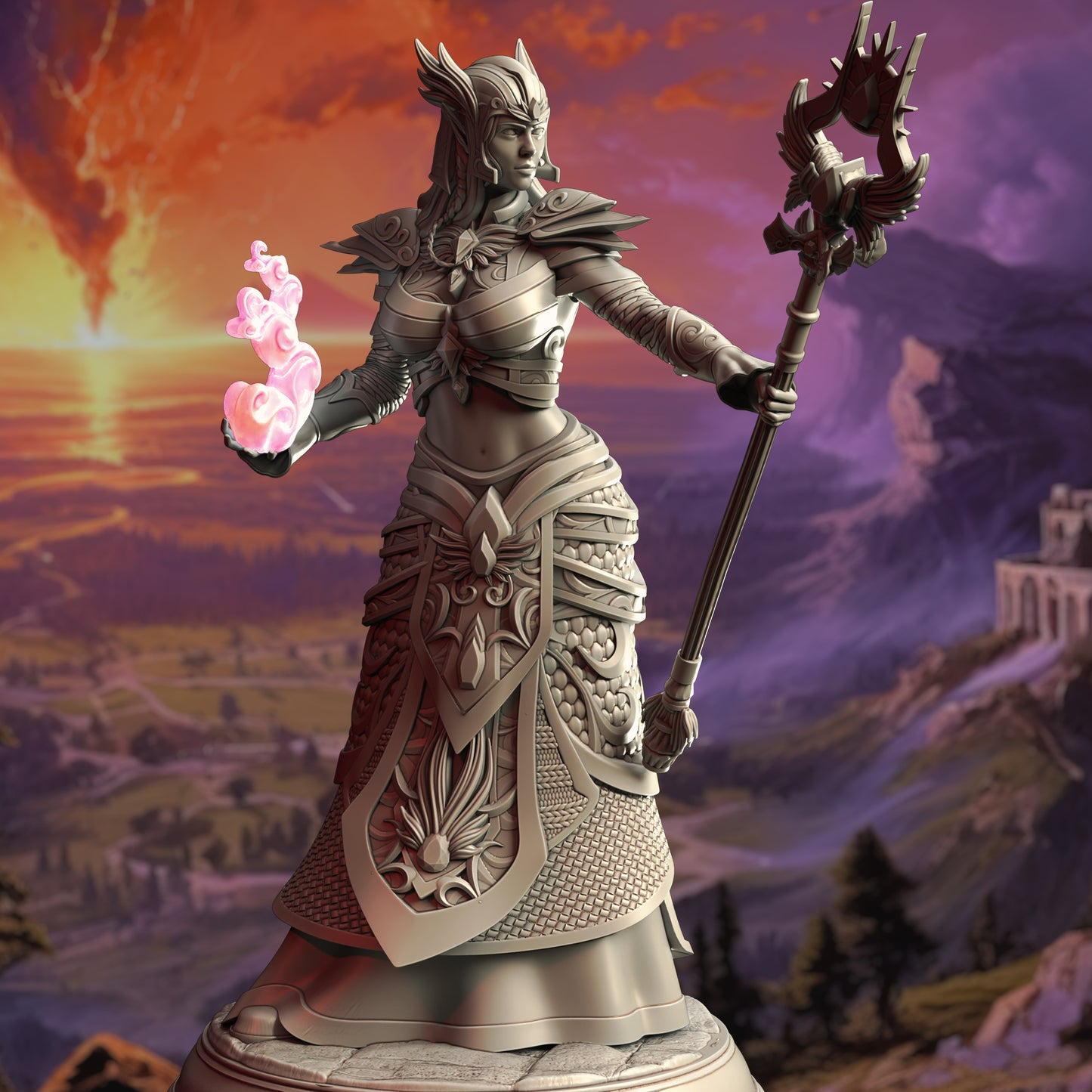 High Elven Witch Queen - Ferendir Miar | DM Stash | D&D