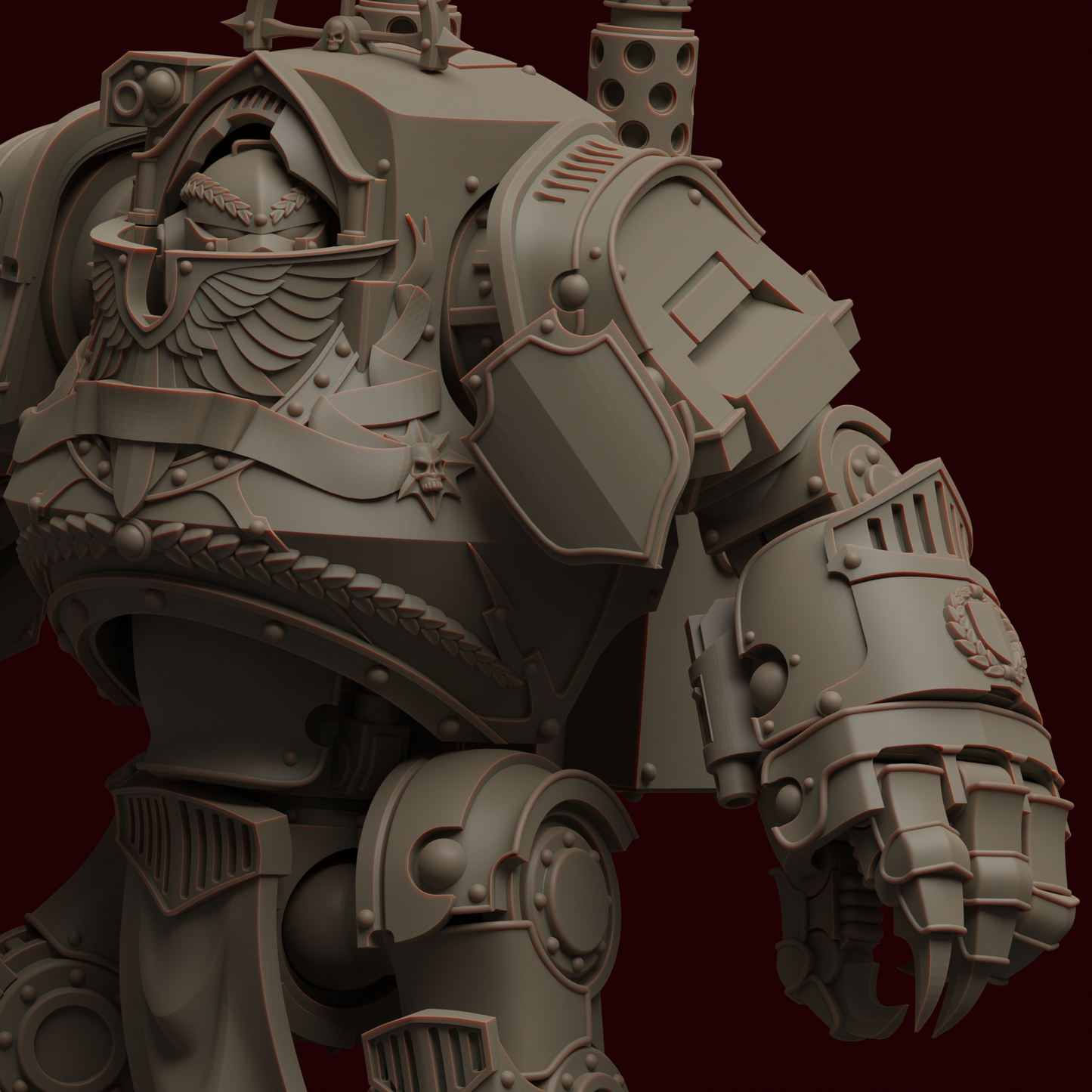 Vestalian Dreadnought | Grimdark compatible