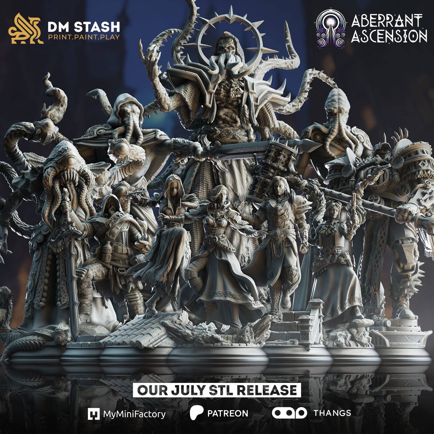 DM Stash : Aberrant Ascension - Full Board and Tabletop game