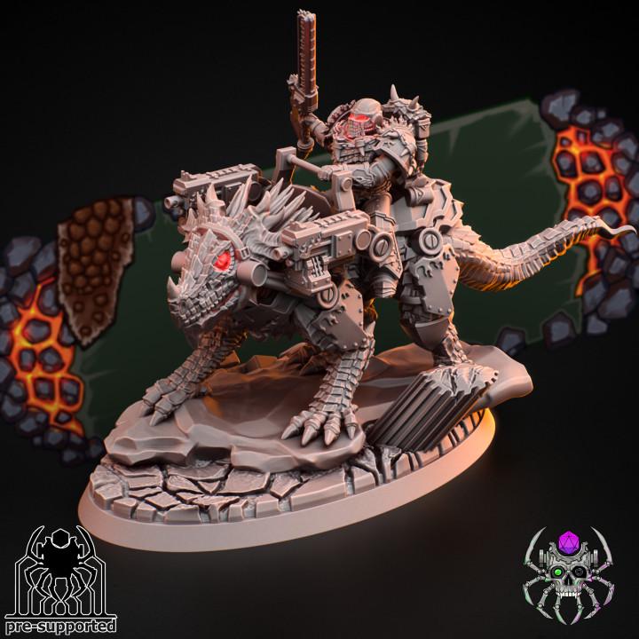 Flame Lizards Dragon Riders Squad | EightLegsMiniatures | Grimdark Compatible | Tabletop | Minifigure | Wargaming | Tabletop | Minifigure