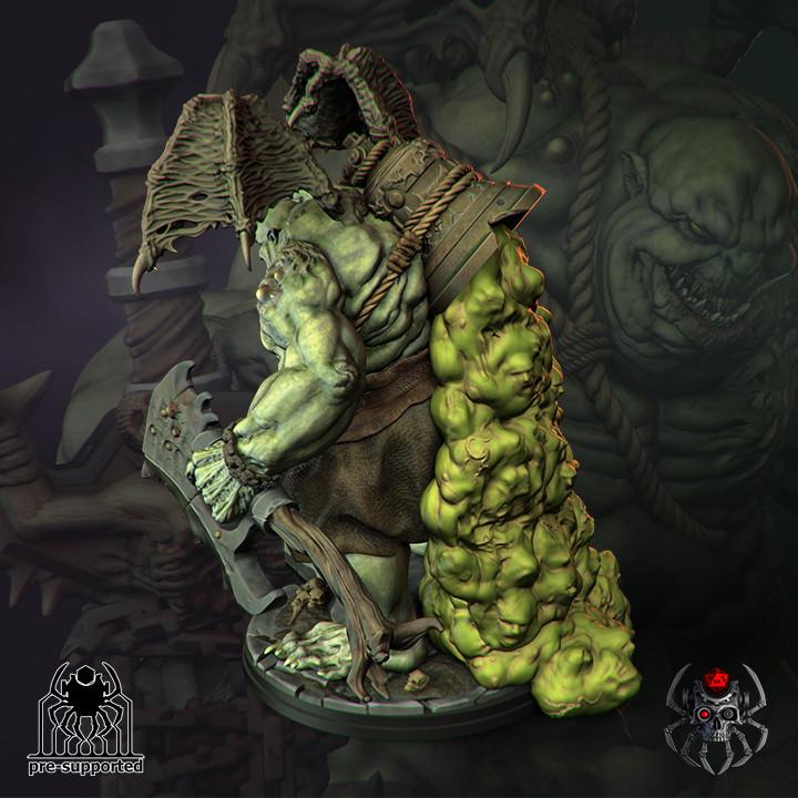 Lord of Plague Bringers | EightLegsMiniatures | Wargaming | Tabletop | Minifigure |28mm scale| 32mm scale | Grimdark compatible